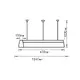 Ceiling lamp 2Χ18W with aluminium frame NM - изображение 2