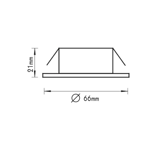 Лампа за шкаф 12V 20W Бяла - изображение 2