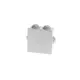 83X83X43 SURF BOX 6 STEPPED GLANDS IP44