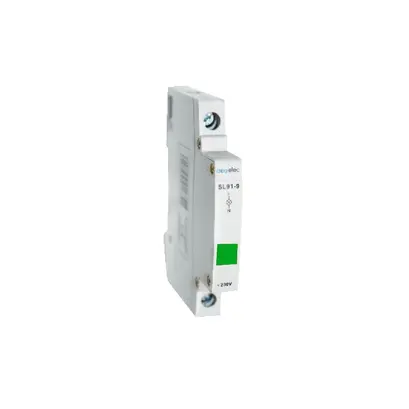 ИНДИКАТОРНА ЛАМПА ЕДИНИЧНА ЗЕЛЕНА 16A 230V 0,5M