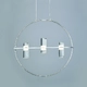 NETTO PENDANT LIGHTING LED2835 12W CHROME ALUMINUM 3000K 1080LM D53XH173CM IONIAN - изображение 2
