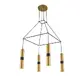 NETTO PENDANT LIGHTING 4XGU10 BRASS METALLIC 56X56XH150CM DA VINCI