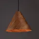 NETTO ПЕНДЕЛ 1X E27 ОРЕХОВО ДЪРВО D33XВ180CM NAIROBI - изображение 2