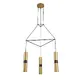 NETTO PENDANT LIGHTING 3XGU10 BRASS METALLIC 56X49XH150CM DA VINCI