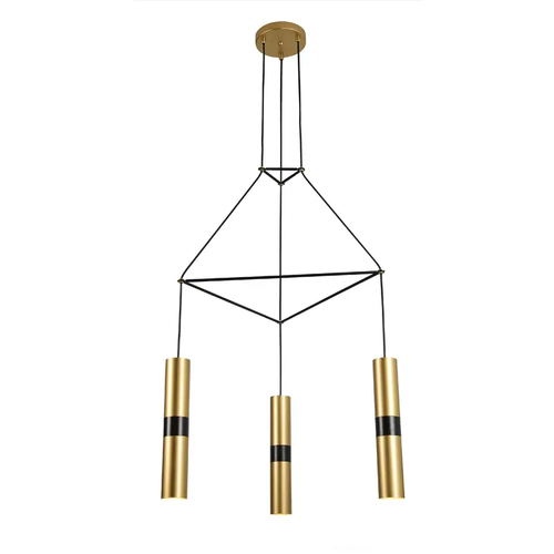NETTO PENDANT LIGHTING 3XGU10 BRASS METALLIC 56X49XH150CM DA VINCI