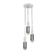NETTO PENDANT LIGHTING 3XE27 WHITE METALLIC D27XH120CM LAB