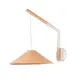 NETTO АПЛИК 1X GX53 НАТУРАЛНО ДЪРВО 30Χ40Χ32CM NAIROBI