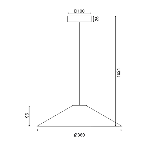 NETTO ПЕНДЕЛ 1X GX53 НАТУРАЛНО ДЪРВО D36XВ160CM NAIROBI - изображение 2