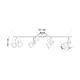 NETTO WALL MOUNTED LUMINAIRE 4×GU10 METALLIC CEMENT SHADE 68×10×19CM INKA - изображение 2