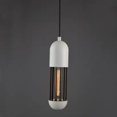 NETTO ПЕНДЕЛ 1XE27 БЯЛ МЕТАЛ D10XВ120CM LAB