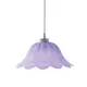 NETTO GLASS NO309 D40 W. ALABASTER LILA SATIN MANDALAY