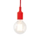 NETTO SILICON LAMPHOLDER 1Μ RED CABLE1ΧΕ27