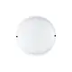 LED PC WHITE CEIL LUMINAIRE 230V AC IP65 20W 1750lm 4000K 110° Ra80