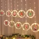 КОЛЕДНА МЕДНА ВИСУЛКА 125 WW LED СВЕТЛИНИ, 3mx0,5m, USB , IP20, 2,5m КАБЕЛ