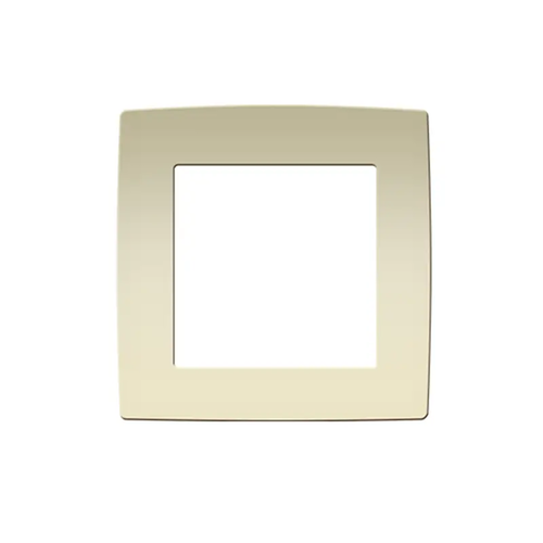 PRIME 1 GANG FRAME IP20 IVORY