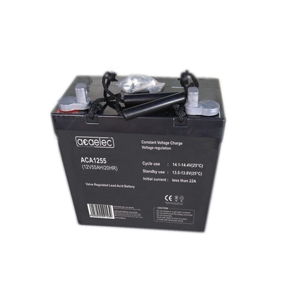 БАТЕРИЯ AGM VRLA 12V 55AH/20HR (клема M6)