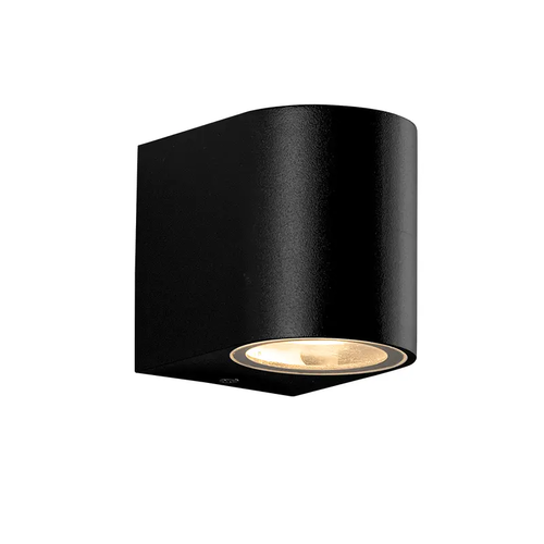 GU10 АПЛИК ПЛАСТМАСОВ 230V AC ЧЕРЕН IP65 МАКС 3W LED