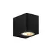 GU10 АПЛИК ПЛАСТМАСОВ 230V AC ЧЕРЕН IP65 МАКС 3W LED