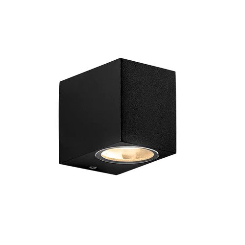 GU10 АПЛИК ПЛАСТМАСОВ 230V AC ЧЕРЕН IP65 МАКС 3W LED