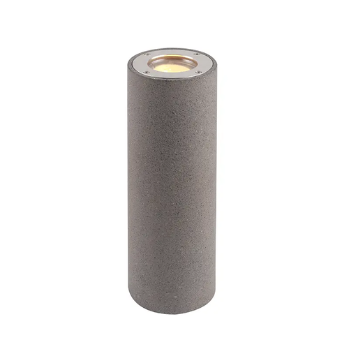 ^WALL UP-DOWN ROUND SPOT LUMINAIRE IP65 2XGU10 BLACK CEMENT