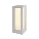 ^POST LUMINAIRE 560MM IP65 3xE27 Max.7W WHITE CEMENT & PC DIFFUSER