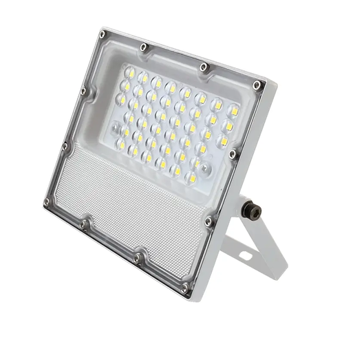 LED SMD БЯЛ ПРОЖЕКТОР IP65 10W 6000K 1200Lm 100-277V AC RA80 IK08 5Г ГАРАНЦИЯ ДИШАЩ КЛАПАН
