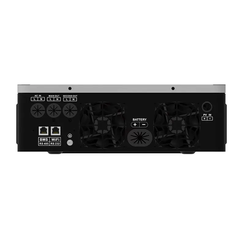 ХИБРИДЕН ИНВЕРТОР ПЪЛНА СИНУСОИДА 3600W, 24VDC С ВГРАДЕН КОНТРОЛЕР ЗА ЗАРЯД MPPT 120A + WiFi - изображение 4