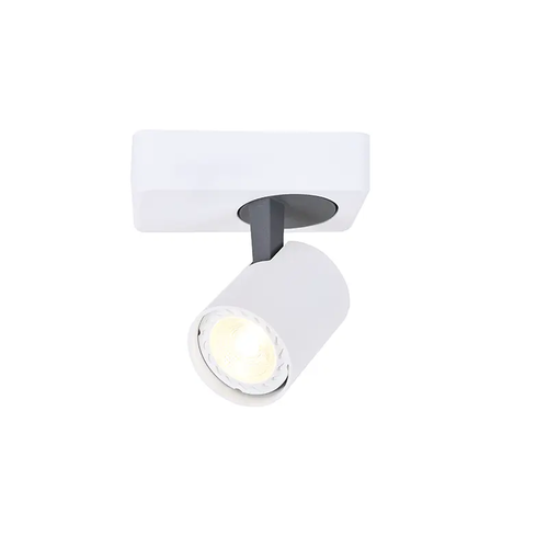 СТЕННА ЛАМПА 1XGU10 БЯЛ АЛУМИНИЙ 13Χ7Χ12CM DISCO