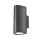 ^LED HP АПЛИК 6W 300LM 50° 230V AC 3.000K ТЪМНО СИВ CRI80 IP54 30.000HRS