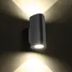 ^LED HP АПЛИК 6W 300LM 50° 230V AC 3.000K ТЪМНО СИВ CRI80 IP54 30.000HRS - изображение 2