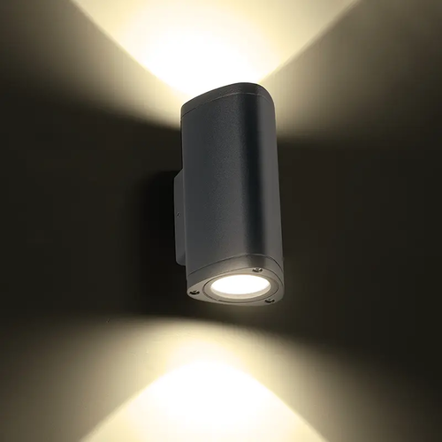 ^LED HP АПЛИК 6W 300LM 50° 230V AC 3.000K ТЪМНО СИВ CRI80 IP54 30.000HRS - изображение 2