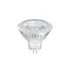 LED SMD G4 MR11 2,5W 3000K 12V AC/DC 200LM RA80 30000H 30° СТЪКЛЕНА