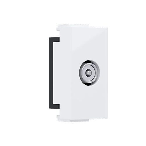 ^ MODYS TV-R SOCKET MALE CONNECTOR WHITE 1 M. ENL-LINE IP20
