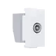 ^ MODYS TV-R SOCKET THROUGH-LINE WHITE 1 M. IP20