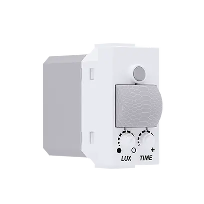 ^ MODYS PIR ДЕТЕКТОР ЗА ДВИЖЕНИЕ БЯЛ 1 M. 1P 5(1)A 230VAC IP20