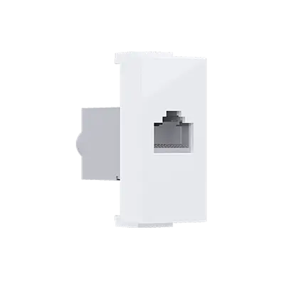 ^ MODYS КОНТАКТ ЗА ДАННИ БЯЛ 1 M. RJ45 CAT.6A ЕКРАНИРАН IP20