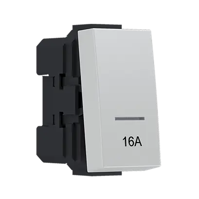 ^MODYS 2-POLE SWITCH (0-1) WITH 16A INDICATOR IVORY 1 M. 2P 16AX 250VAC IP20