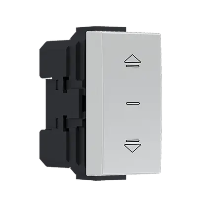 ^MODYS БУТОН ЗА ЩОРИ СЛОНОВА КОСТ 1 M. 2P 10A 250VAC IP20