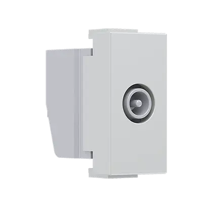 ^ MODYS TV-R SOCKET END-LINE IVORY 1 M. IP20