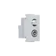 ^ MODYS SAT TV-R SOCKET END-LINE IVORY 1 M. IP20