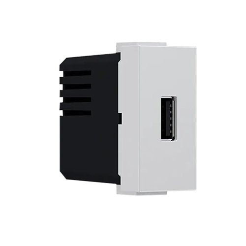 ^ MODYS USB ЗАРЯДНО СЛОНОВА КОСТ 1 M. 1xUSB 5VDC 1.2A IP20