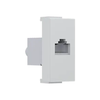 ^ MODYS КОНТАКТ ЗА ДАННИ СЛОНОВА КОСТ 1 M. RJ45 CAT.6A ЕКРАНИРАН IP20