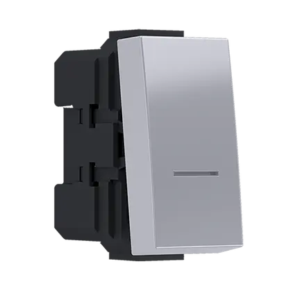 ^MODYS CONTROL 2 WAY SWITCH SILVER 1 M. 1P 10AX 250VAC IP20