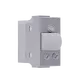 ^ MODYS LED DIMMER SILVER 1 M. RLC 100W 250VAC IP20 (WITH PUSH BUTTON)