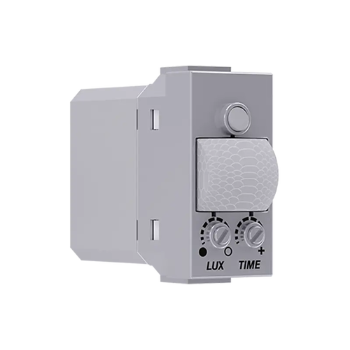 ^ MODYS PIR ДЕТЕКТОР ЗА ДВИЖЕНИЕ СРЕБЪРЕН 1 M. 1P 5(1)A 230VAC IP20