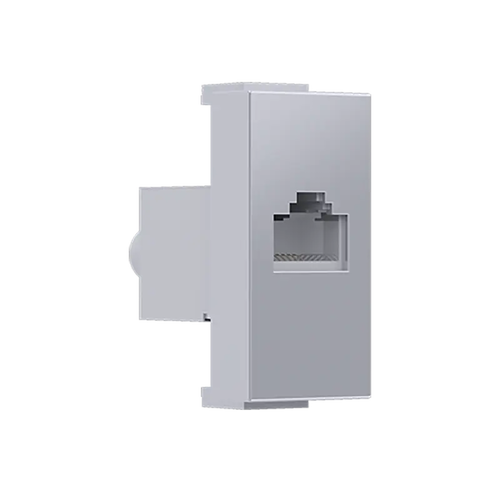 ^ MODYS КОНТАКТ ЗА ДАННИ СРЕБЪРЕН 1 M. RJ45 CAT.6 ЕКРАНИРАН IP20