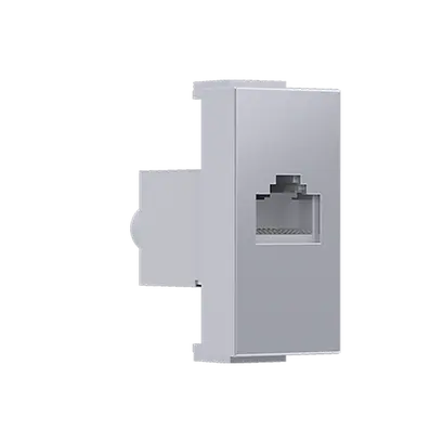 ^ MODYS КОНТАКТ ЗА ДАННИ СРЕБЪРЕН 1 M. RJ45 CAT.6A ЕКРАНИРАН IP20