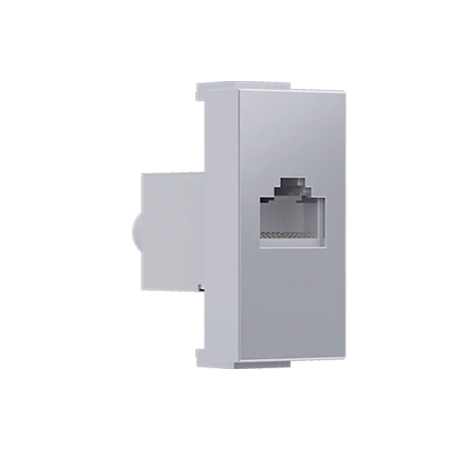 ^ MODYS КОНТАКТ ЗА ДАННИ СРЕБЪРЕН 1 M. RJ45 CAT.6A ЕКРАНИРАН IP20