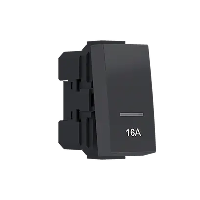 ^MODYS 2-POLE SWITCH (0-1) WITH 16A INDICATOR ANTHRACITE 1 M. 2P 16AX 250VAC IP20
