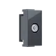 ^ MODYS TV-R SOCKET MALE CONNECTOR ANTHRACITE 1 M. ENL-LINE IP20